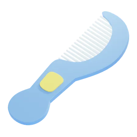 Baby comb  3D Icon