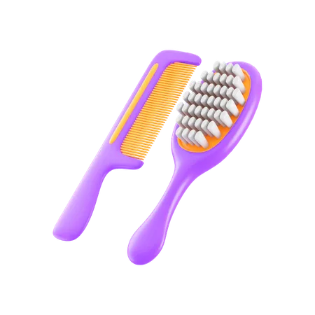 Baby Comb  3D Icon