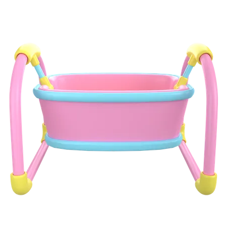 Baby Cot  3D Icon