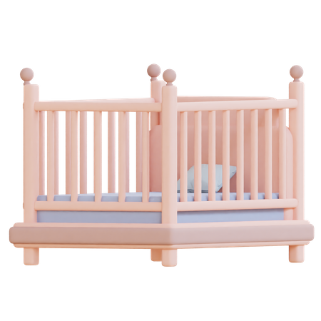 Baby Cradle  3D Icon