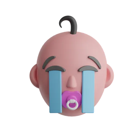 Baby Cry  3D Icon