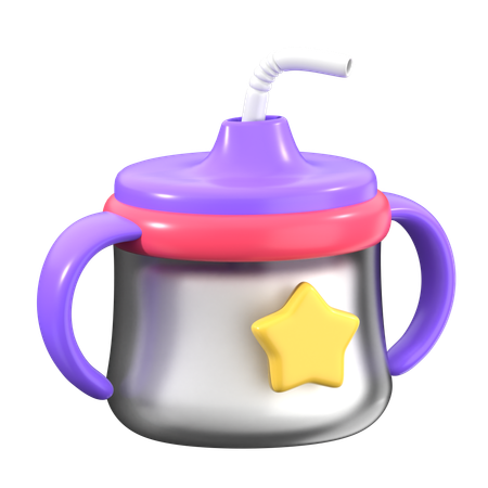 Baby Cup  3D Icon