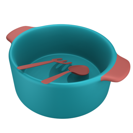 Baby Cutlery  3D Icon