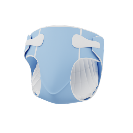 Baby Diaper  3D Icon