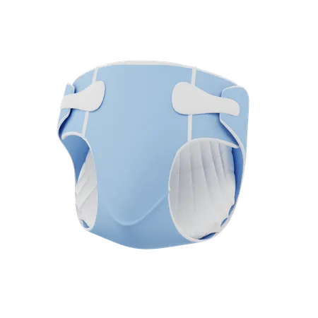 Baby Diaper  3D Icon