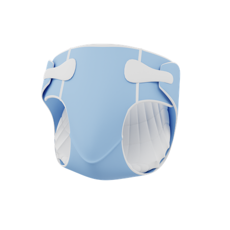 Baby Diaper  3D Icon