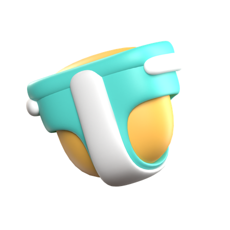 Baby Diapers  3D Icon