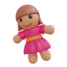 baby doll emoji 3d