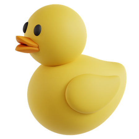 Baby Duck  3D Icon