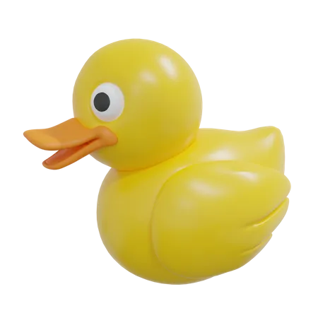 Baby Duck 3D Icon