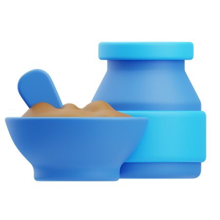 Baby Food  3D Icon