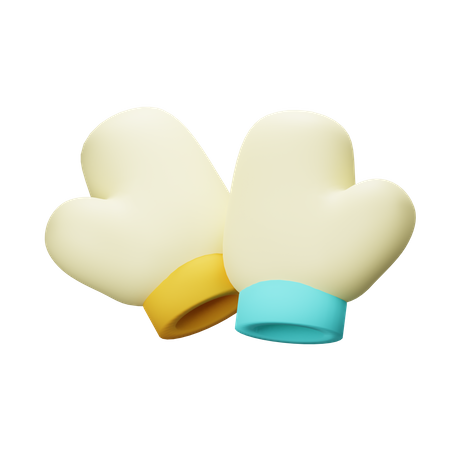 Baby Glove  3D Icon
