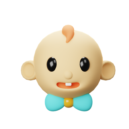 Baby Junge  3D Icon