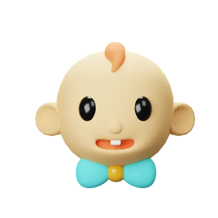 Baby Junge  3D Icon