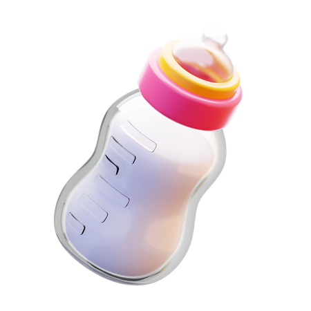 BABY MILK BOTTLE  3D Icon