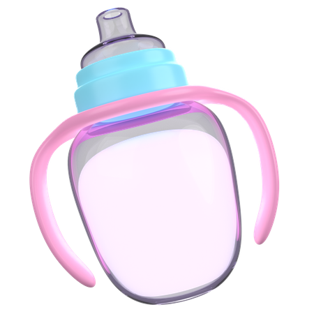 Baby Milk Bottle  3D Icon