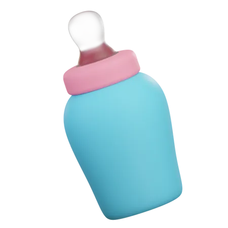 Baby Milk Bottle  3D Icon