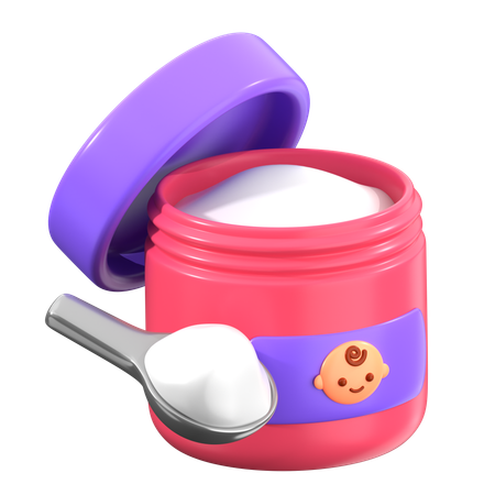 Baby Milk Powder  3D Icon