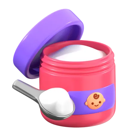Baby Milk Powder  3D Icon