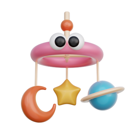 Baby Mobile  3D Icon