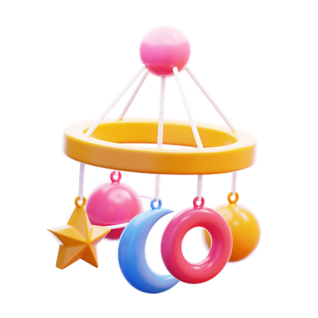 BABY MOBILE  3D Icon