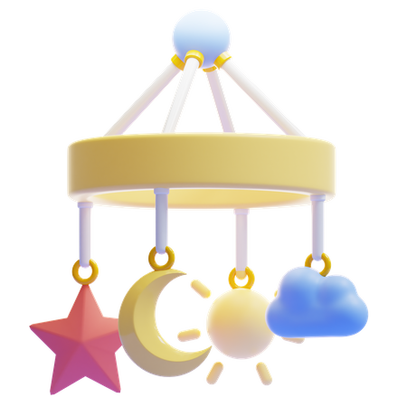 BABY MOBILE  3D Icon