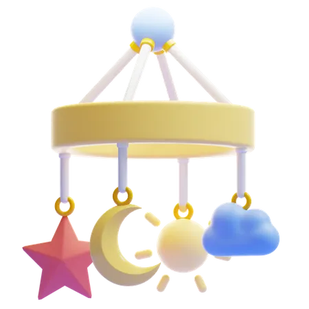 BABY MOBILE  3D Icon