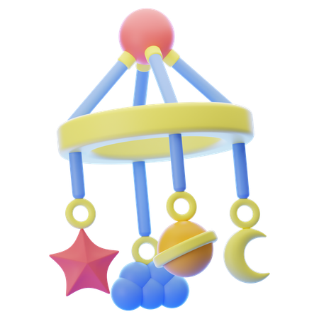 BABY MOBILE  3D Icon