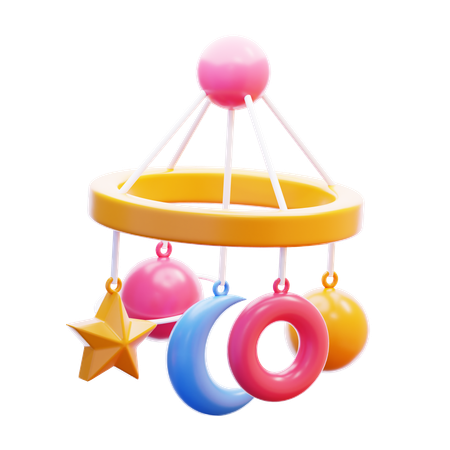 BABY MOBILE  3D Icon