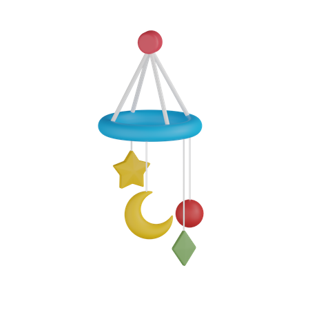 Baby Mobile  3D Icon
