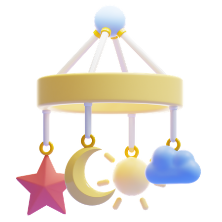 BABY MOBILE  3D Icon