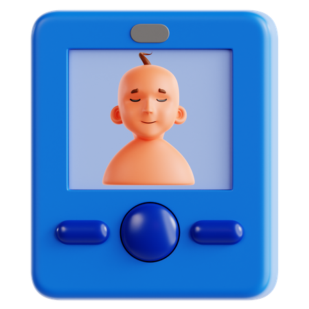 Baby Monitor  3D Icon