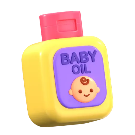 Baby Oil  3D Icon