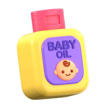 Baby Oil  3D Icon