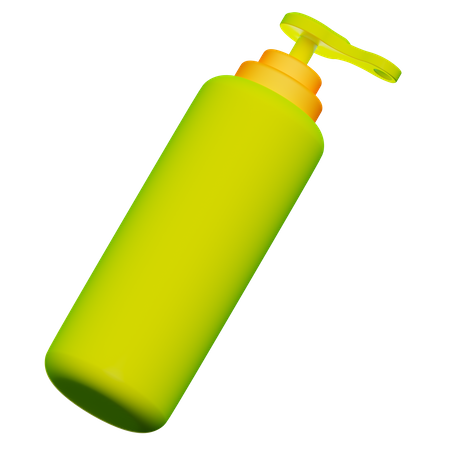 Baby Oil Bottle  3D Icon