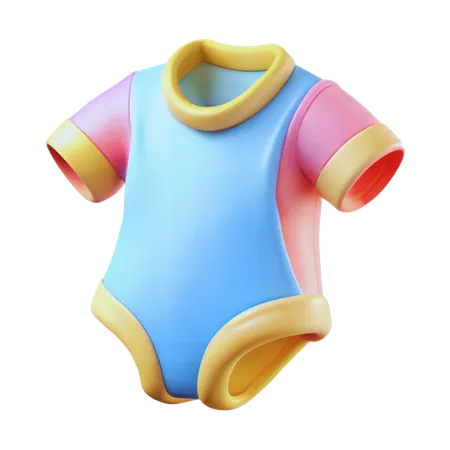 Baby Onesie  3D Icon