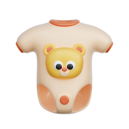 Baby Onesie  3D Icon