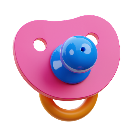 Baby Pacifier  3D Icon