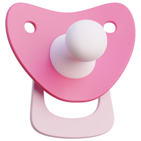 Baby Pacifier  3D Icon