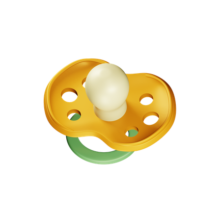 Baby Pacifier  3D Icon