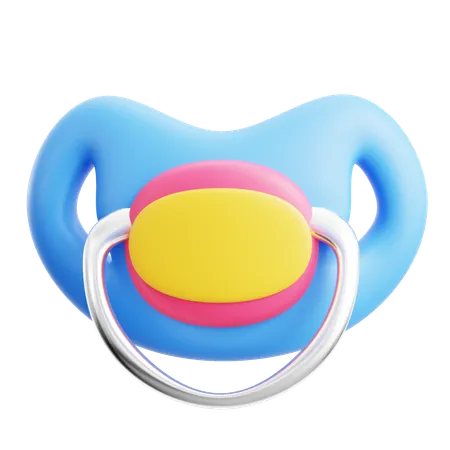 Baby Pacifier  3D Icon