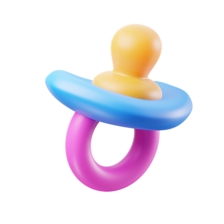 Baby Pacifier  3D Icon