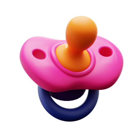 Baby Pacifier  3D Icon