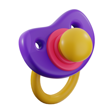 Baby Pacifier  3D Icon