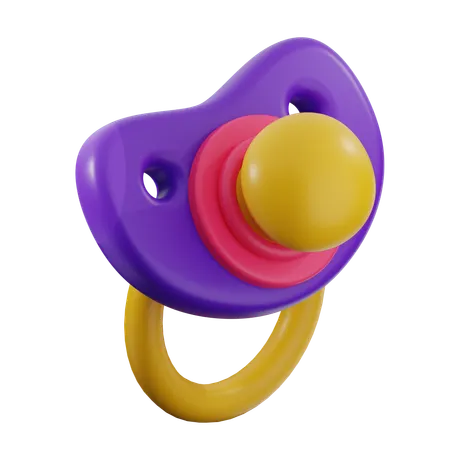 Baby Pacifier  3D Icon