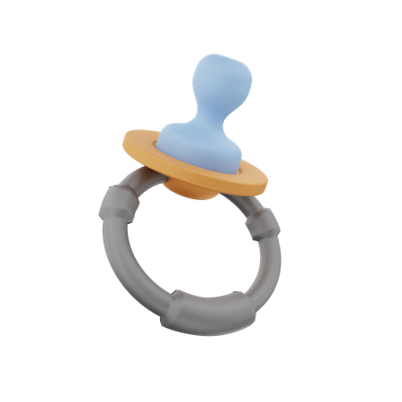 Baby Pacifier  3D Icon