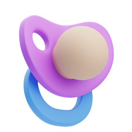 Baby Pacifier  3D Icon