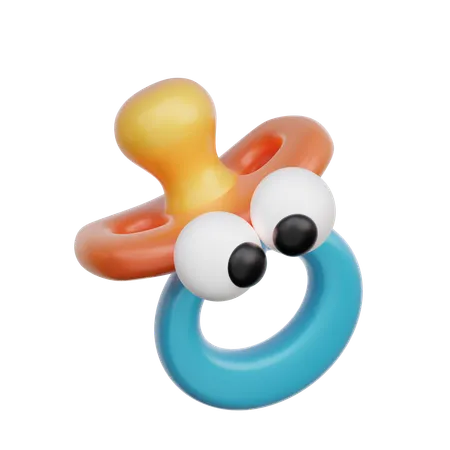 Baby Pacifier  3D Icon