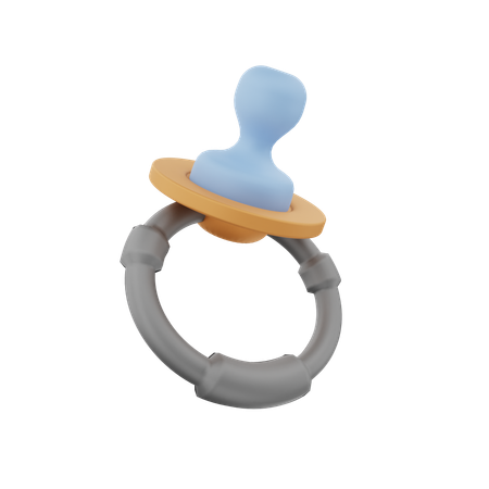 Baby Pacifier  3D Icon