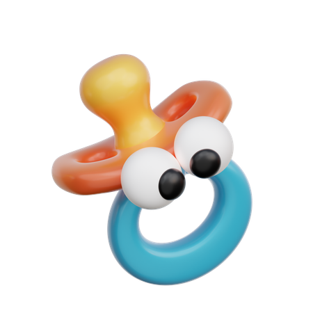 Baby Pacifier  3D Icon